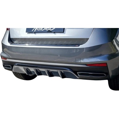 MILOTEC Imitácia koncovky výfuku Škoda Fabia IV 2021 cierna