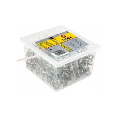 Topex Комплект алуминиеви нитове 4.0 х 10 мм 800 бр