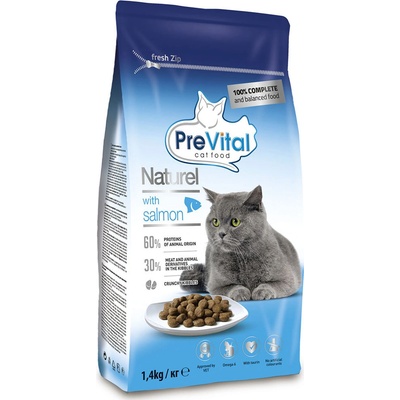 PreVital Naturel cat losos 1,4 kg