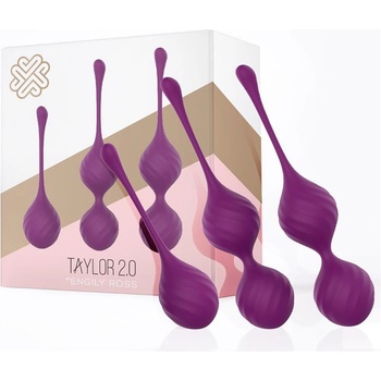 Image 1 of Engily Ross Taylor 2.0 Kegel Balls Silicone Purple