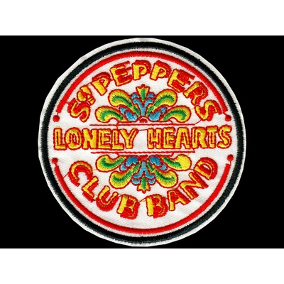 Nášivka BEATLES sgt. pepper vyšívaná zažehlovací