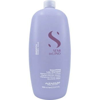 ALFAPARF Milano Semi Di Lino Smooth Rebel Hair Smoothing Low Shampoo 1000 ml