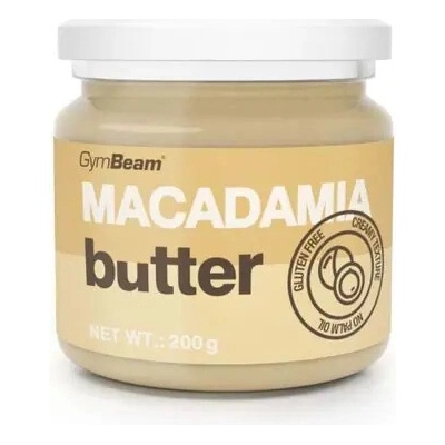 GymBeam Makadamové máslo 200 g