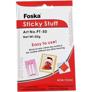 Foska Самозалепваща се гума Tack-It, 50 g (1025180012)