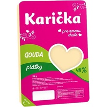 Karička Gouda 48 % plátky 100 g