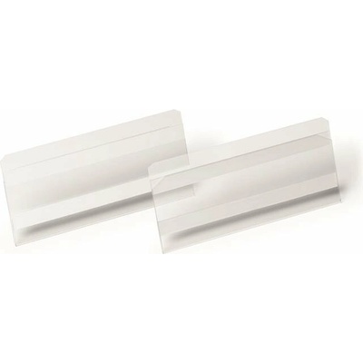 Logistické vrecko, 150x67 mm, ležaté, DURABLE, so samolepiacou páskou, priehľadné