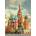 Educa - Puzzle St Basils Cathedral, Moscow - 1 000 piese