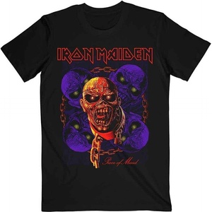 Iron Maiden Piece of Mind Multi Head Eddie Black XL Риза (IMTEE164MB04)