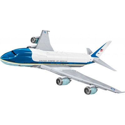 COBI 26610 Dopravní letadlo amerických prezidentů Boeing 747 Air Force One 1:144 – Zbozi.Blesk.cz