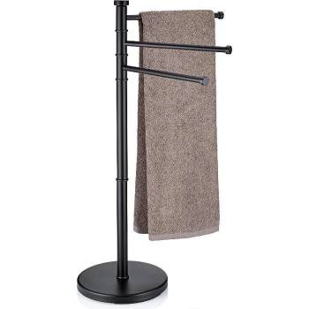 Kela Свободностояща поставка за кърпи kela swing - цвят черен (kela 18976)
