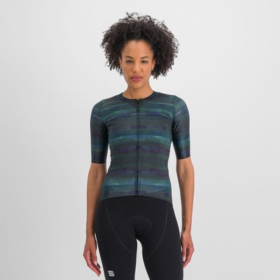 Sportful GLITCH Bomber dámsky multicolor black