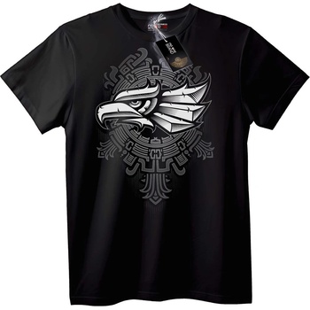 NOONEBRAND Тениска с трибален орел - 2XL, White