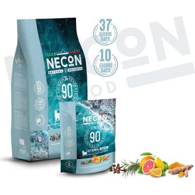 NECON Нискомаслена храна за кастрирани котки - океанска риба