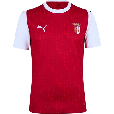 PUMA Футболна фланелка Puma S. C. Braga Home Shirt 2024 2025 Adults - Red