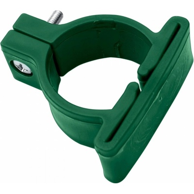 PILECKÝ Příchytka plotového panelu PILOFOR LIGHT pro sloupek IDEAL plastová se šroubem 48 mm zelená