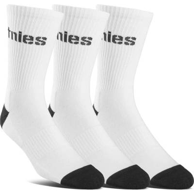 Etnies ponožky Stencil Icon Sock 3-Pack White