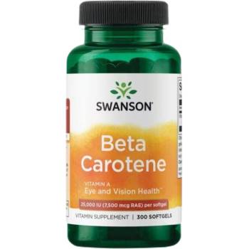 Image 1 of Swanson Beta-Carotene 25 000 IU [300 Гел капсули]