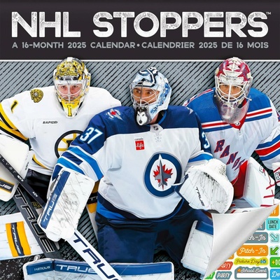 JF Turner Kalendář NHL Stoppers Wall 2025