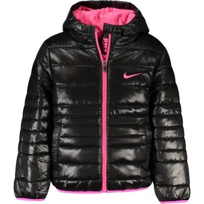 Nike Яке за момичета nike, Размер 6x, Цвят Черно (36g461_neblack)