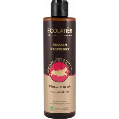 Ecolatier sprchový gél body sensation – malina 250 ml