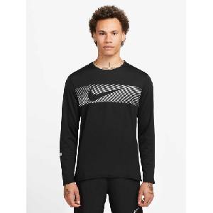 Nike Блуза m nk df uv miler top ls flash