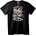 NOONEBRAND Тениска Кафе Мотивация - 7XL, Black