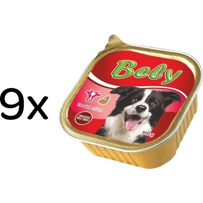 Akinu Bely Hovězí & játra paštika 9 x 300 g