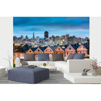 DIMEX ART s. r. o Самозалепваща се флизелинова фототапета сан диего, калифорния 375 x 250 см