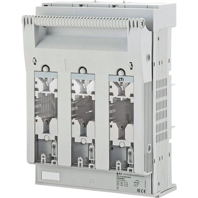 ETI Poistkový odpínač radový KVL-2 3p M10-M10 pre poistky NH2 s montážou na panel