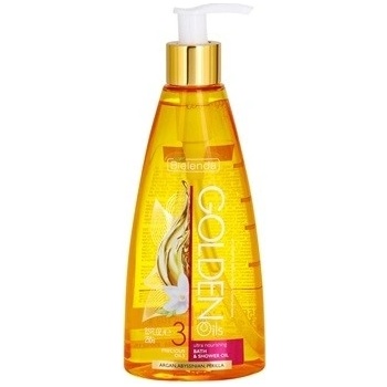 Bielenda Golden Oils Ultra Nourishing sprchový a koupelový olej pro suchou pokožku Argan Abyssinian Perilla Oils 250 ml