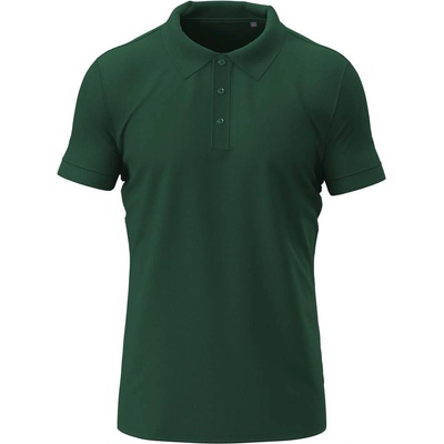 Stedman stretch polo st9640 / Мъжка еластична поло тениска - бутилково зелено 3xl 3xl (st9640bog3xl)
