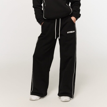 GymBeam Дамско долнище на анцуг Varsity Black M