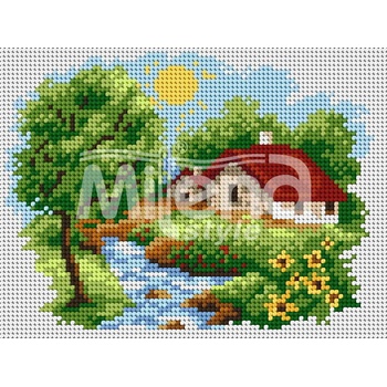 Image 1 of Milena Style Лято 2 - гоблен с щампа с конци Ariadna