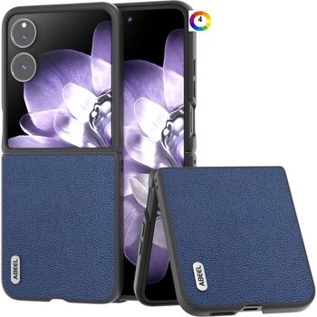 Xiaomi Mix Flip Удароустойчив ABEEL Litchi Texture Калъф и Протектор