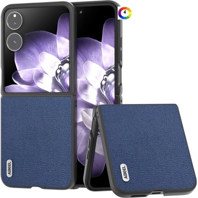Xiaomi Mix Flip Удароустойчив ABEEL Litchi Texture Калъф и Протектор