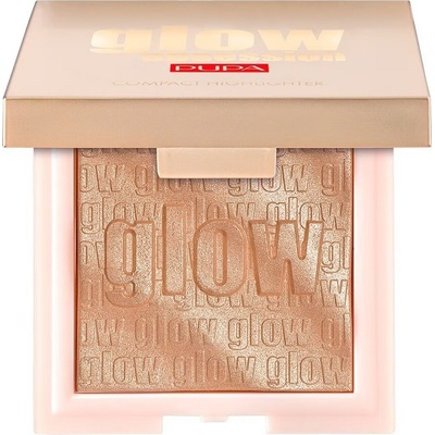 Pupa Milano, Kompaktný rozjasňovač Glow Obsession 002 Rose Gold 6 g