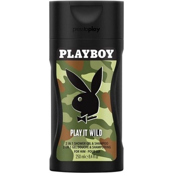 Playboy Play It Wild for Him sprchový gél 250 ml
