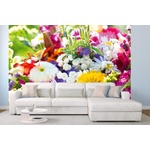 DIMEX ART Самозалепваща се флизелинова фототапета цъфтящ букет 375 x 250 см