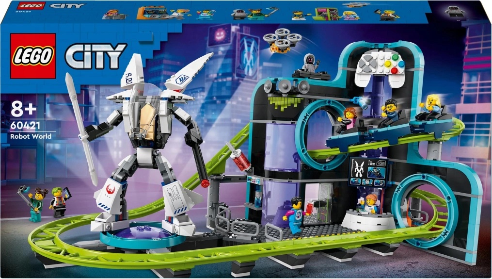 LEGO® City 60421 Zábavný park Robotický svet od 143,04 € - Heureka.sk