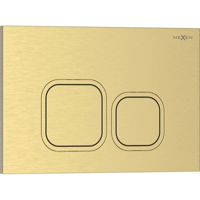 Mexen Tex 03 бутон за промиване, златист мат - 6103-11 (6103-11)