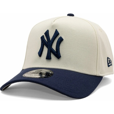 New Era MLB "2 Tone" 39THIRTY NY Yankees Chrome White / Navy