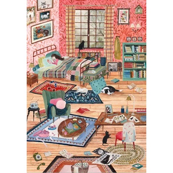 Pieces & Peace - Puzzle Nice day with cats - 1 000 piese