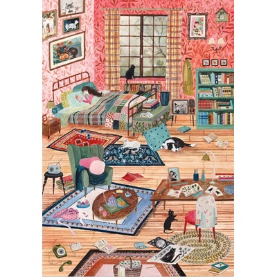 Pieces & Peace - Puzzle Nice day with cats - 1 000 piese