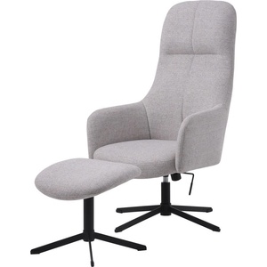 Unique Furniture Светлосиво въртящо се релаксиращо кресло Manning - Unique Furniture (49110003)