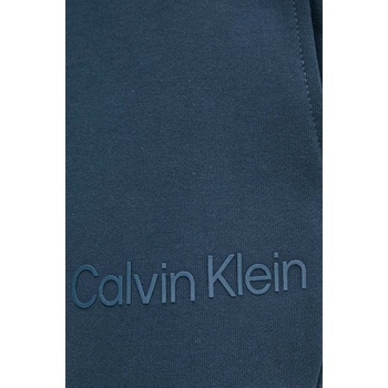 Calvin Klein Jeans Памучен спортен панталон Calvin Klein Jeans в тъмносиньо с принт J30J326886 (J30J326886)