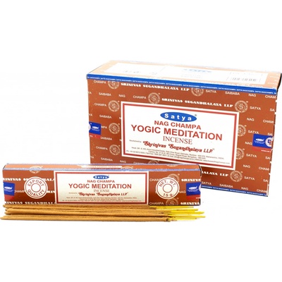 Satya vonné tyčinky Yogic meditation Joga meditácie 15 g