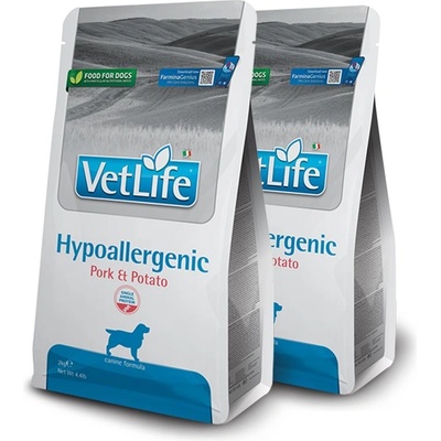FARMINA Vet Life Хипоалергенен Свинско и Картофи За Кучета 2 x 12 кг