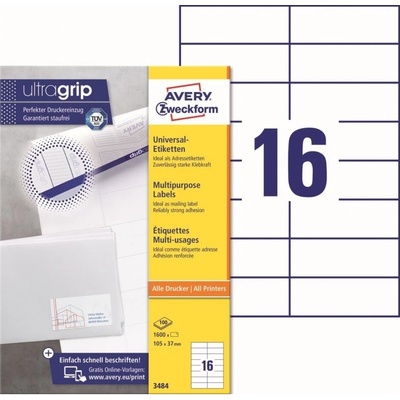 Avery Zweckform 100 listů A4 3484