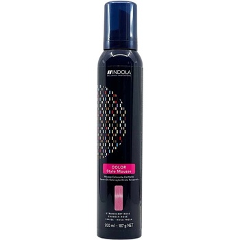 Indola Color Style Mousse 200 ml полутрайна боя Strawberry Rose