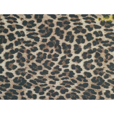 bavlněná šatovka 3274 leopardí vzor